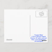 Tropisches Bliss Postkarte (Rückseite)