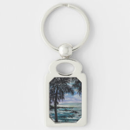 Tropisches Bliss Schlüsselanhänger