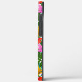 TROPISCHES BLUMEN-BOTANISCHES MUSTER Case-Mate iPhone HÜLLE (Rückseite / Links)