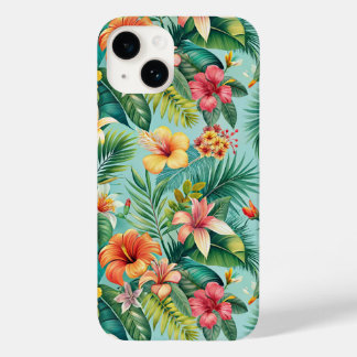 Tropisches Blumenhandy Case-Mate iPhone 14 Hülle