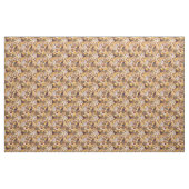 Tropisches Blumenmuster mit Tiger Stoff (Fat Quarter (45,7 x 55,9 cm))