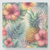 Tropisches Blut Steinuntersetzer (Vorderseite)