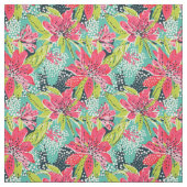 Tropisches Blut Stoff (Muster)