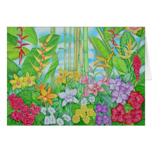 Tropisches botanisches