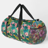 tropisches botanisches Flora Duffle Bag (Rechte Ecke)