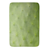 Tropisches botanisches grünes Kaktus-Foto Badematte (Vorderseite Vertikal)
