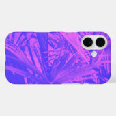 Tropisches botanisches Leaf Ombre Lila Pink Case-Mate iPhone Hülle (Rückseite (Horizontal))