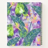 tropisches, botanisches notizblock (Rückseite)