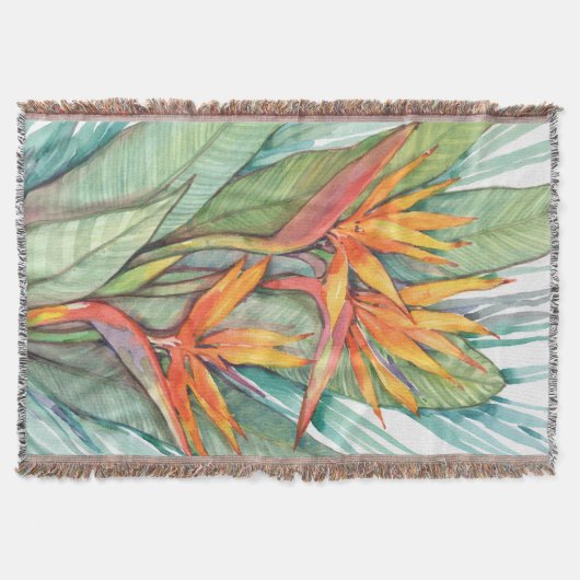 Tropisches botanisches Paradies II Decke (Vorderseite)