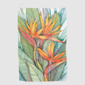 Tropisches botanisches Paradies II Golfhandtuch (Vorderseite)