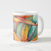Tropisches botanisches Paradies II Jumbo-Tasse (Vorderseite Rechts)