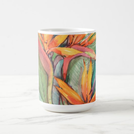 Tropisches botanisches Paradies II Kaffeetasse (Mittel)