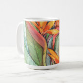 Tropisches botanisches Paradies II Kaffeetasse (Vorderseite Links)