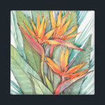 Tropisches botanisches Paradies II Magnet<br><div class="desc">Tropisches botanisches Paradies II</div>