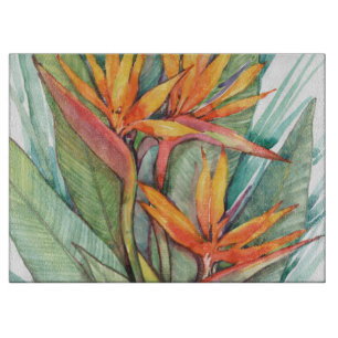 Tropisches botanisches Paradies II Schneidebrett