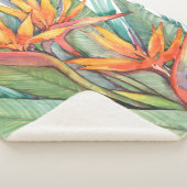 Tropisches botanisches Paradies II Sherpadecke (3/4)