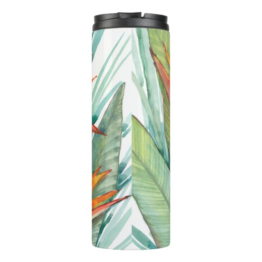 Tropisches botanisches Paradies II Thermosbecher (Rückseite)