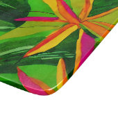 Tropisches Botanisches Schneidebrett: Die Eleganz Schneidebrett (Ecke)