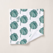 Tropisches botanisches Set zum Drucken von Badehan (Waschlappen)