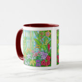 Tropisches botanisches tasse (Vorderseite Links)