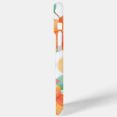 Tropisches Bougainvillea-Muster Case-Mate iPhone Hülle (Rückseite / Links)