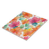 Tropisches Bougainvillea-Muster nahtlos Fliese (Seite)