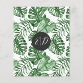 Tropisches Brautparty (Rückseite)