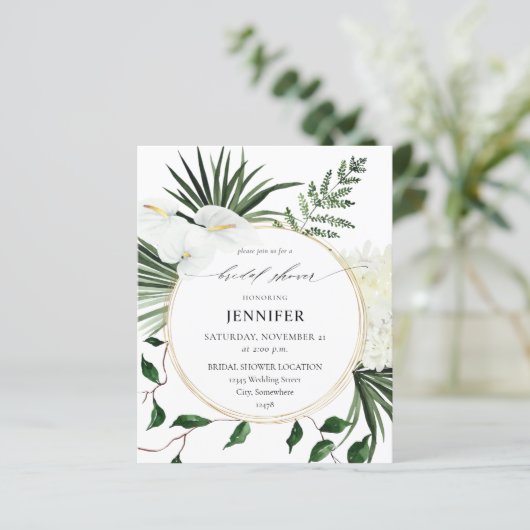 Tropisches Brautparty (Stehend Vorderseite)