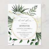 Tropisches Brautparty (Vorderseite)