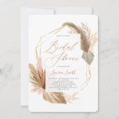 Tropisches Brautparty Einladung (Vorderseite)