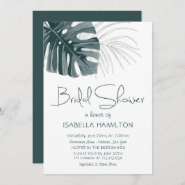 Tropisches Brautparty Einladung