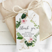 Tropisches Brautparty Geschenkanhänger