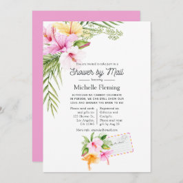 Tropisches Brautparty im Sommer Einladung
