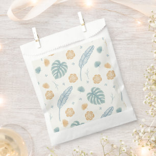Tropisches Brautparty-Muster Boho Palmwedel Geschenktütchen
