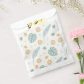 Tropisches Brautparty-Muster Boho Palmwedel Geschenktütchen (Versiegelt)