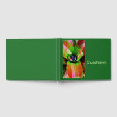 Tropisches Bromeliafolien Gästebuch (Voll)