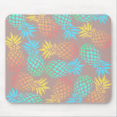 tropisches buntes Ananasmuster des eleganten Mousepad (Vorne)