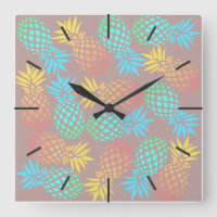 tropisches buntes Ananasmuster des eleganten