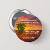 Tropisches Button (Vorne & Hinten)