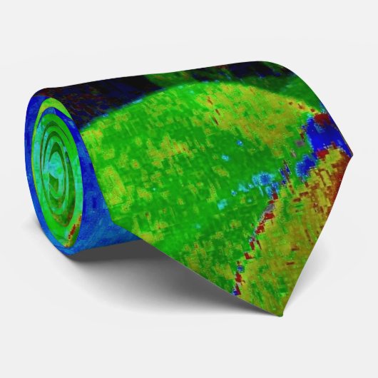 Tropisches Canna Krawatte (Gerollt)