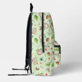 Tropisches Coconut-Sloth-Muster Bedruckter Rucksack (Links)