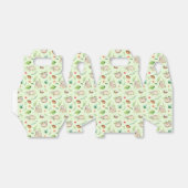 Tropisches Coconut-Sloth-Muster Geschenkschachtel (Ungefaltet)