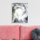 Tropisches Cyclone Bingiza Leinwanddruck (Insitu (Wohnzimmer))