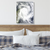 Tropisches Cyclone Bingiza Leinwanddruck (Insitu (Schlafzimmer))