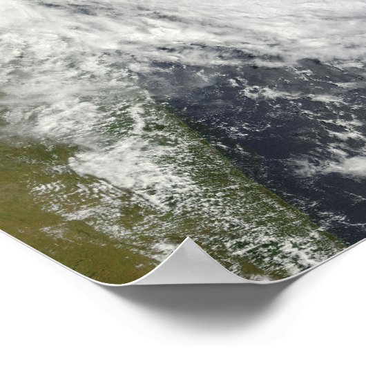 Tropisches Cyclone Bingiza Poster (Ecke)