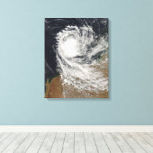 Tropisches Cyclone Ophelia (Australien) Leinwanddruck (Insitu (Holzboden))