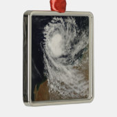 Tropisches Cyclone Ophelia (Australien) Ornament Aus Metall (Rechts)