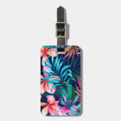 Tropisches Design - Individuelle Anpassung Gepäckanhänger (Vorderseite vertikal)