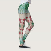 Tropisches Design Leggings (Rechts)