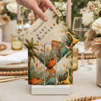 Tropisches Dino-Abenteuer-Baby-Shower